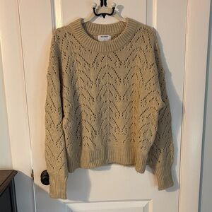 Old Navy Tan Knit Sweater